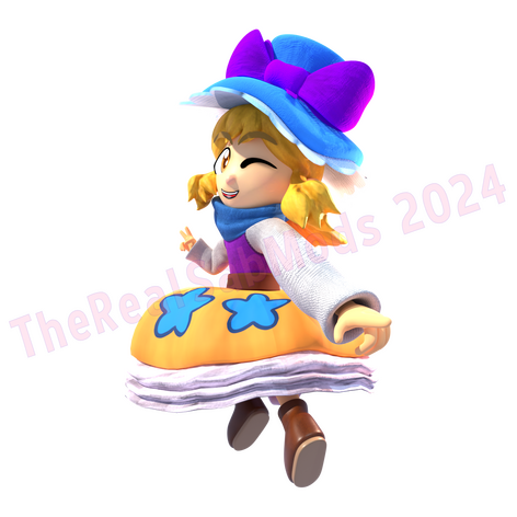3D Render of my original character Clide. Used in the Hat in Time Mod: Playable Clide