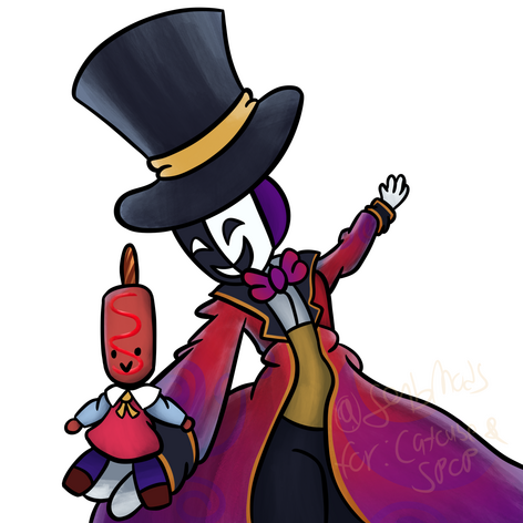The Magician gives you an offering! Created as a sticker the mod &quot;Night of Wonders&quot; Level Designed by Catcube &amp; Spop, Character design by HERO.